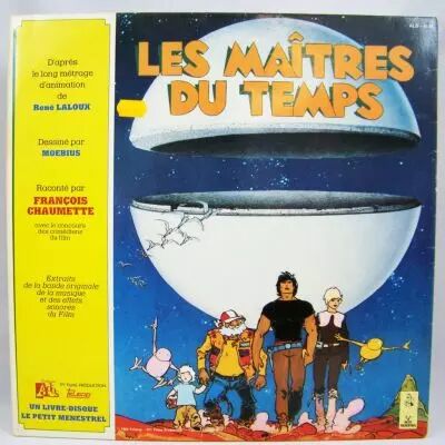 Time Masters (Moebius) - Record-Book LP - Ades Record / Le Petit