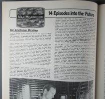 Time Screen British Telefantasy N°11 - 1988 - Randall & Hopkirk The Prisoner Max Headroom The Tomorrow People