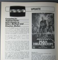 Time Screen British Telefantasy N°12 - 1988 - The Prisoner Max Headroom Red Dwarf Quatermass & the Pit