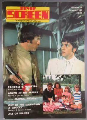 Time Screen British Telefantasy N�14 - 1989 - Randall & Hopkirk Aliens in the Family Out of the Unknow Chocky Ace of Wands