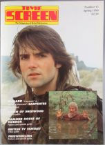 Time Screen British Telefantasy N°15 - 1990 - Robin of Sherwood Hammer House of Horror Freewheelers