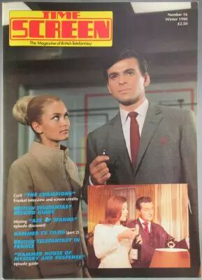 Time Screen British Telefantasy N�16 - 1990 - The Champions Ace of Wands Hammer House of Mystery