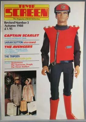 Time Screen British Telefantasy Revised N�03 - 1988 - Captain Scarlet The Avengers The Tripods Quatermass The Moon Stallion