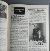 Time Screen British Telefantasy Revised N°04 - 1989 - Ufo Doomwatch Sapphire & Steel George Sewell