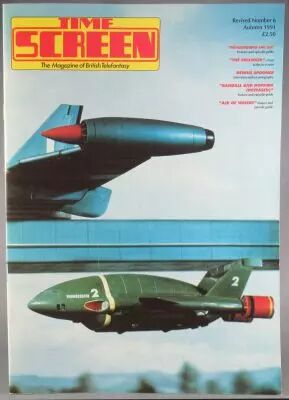 Time Screen British Telefantasy Revised N�06 - 1991 - Thunderbirds The Prisoner D. Spooner Ace of Wands Randall & Hopkirk (Decea
