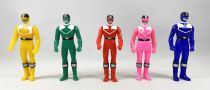 TimeRanger - Bandai Complete set of 5 Action Figures (2000)