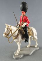 Timpo - Ceremonial (British) Guards - 2éme série - Cavalier officier cheval blanc