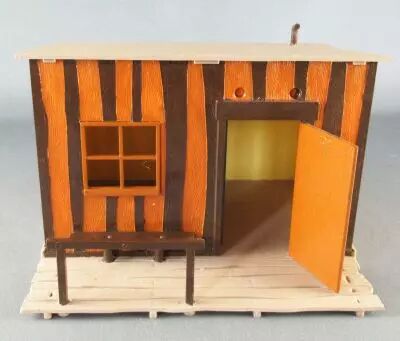 Timpo - Cow Boys - B�timent Bureau Sh�rif sans enseigne(r�f 266)