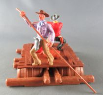 Timpo - Cow Boys - Cowboy traders on raft (ref 1016) 3