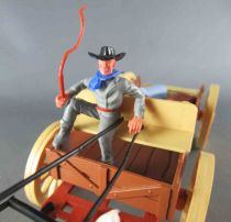 Timpo - Cow-Boys - Wild West Vehicles Series Buckboard Unboxed (ref 272)