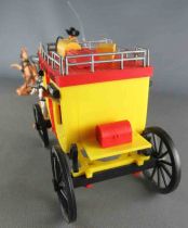 Timpo - Cow-Boys - Wild West Vehicles Series Overland StageCoach 4 Horses Unboxed (ref 444) 1