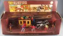 Timpo - Cow-Boys - Wild West Vehicles Series StageCoach & Cowboys MIB (ref 200)