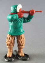 Timpo - Eskimos - Firing Rifle green standing fawn legs