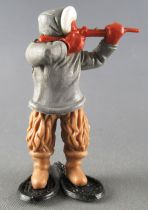 Timpo - Eskimos - Firing Rifle grey standing fawn legs