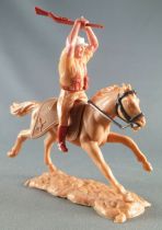 Timpo - Foreign Legion - Mounted clubbing with rifle light brown galloping (long) horse