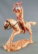 Timpo - Foreign Legion - Mounted clubbing with rifle light brown galloping (long) horse