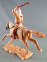 Timpo - Foreign Legion - Mounted clubbing with rifle light brown galloping (long) horse