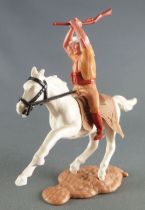 Timpo - Foreign Legion - Mounted clubbing with rifle white galloping (short) horse