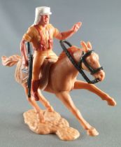 Timpo - Foreign Legion - Mounted left arm raised (mg) light brown galloping (short) horse