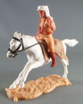 Timpo - Foreign Legion - Mounted left arm raised (rifle) white galloping (long) horse