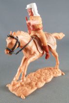 Timpo - Foreign Legion - Mounted pointing (rifle) light brown galloping (long) horse