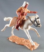 Timpo - Foreign Legion - Mounted pointing (rifle) white galloping (long) horse