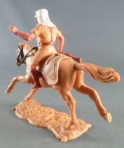 Timpo - Légion Etrangère - Cavalier bras gauche levé (fusil) cheval baie galop long