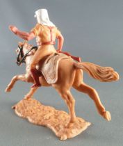 Timpo - Légion Etrangère - Cavalier bras gauche levé (fusil) cheval baie galop long