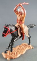 Timpo - Légion Etrangère - Cavalier fusil à deux mains cheval noir galop long
