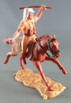 Timpo - Légion Etrangère - Cavalier lanceur de grenade cheval marron galop long