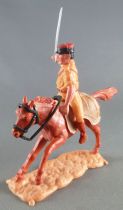 Timpo - Légion Etrangère - Cavalier officier cheval marron galop long