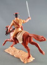 Timpo - Légion Etrangère - Cavalier officier cheval marron galop long
