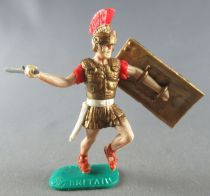 Timpo - Romain - Piéton Centurion (rouge crète large) attaquant glaive