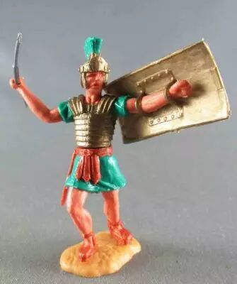 Timpo - Viking - Piéton Sonneur de cor (roux) jambes écartées crèmes