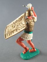 Timpo - Roman - Footed Variation white trooper with sword on running legs (instead standing)