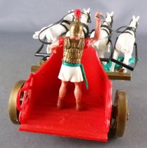Timpo - Roman - Quadrigia Chariot Red White Horses Unboxed (ref 1800)