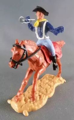 Timpo - Us cavalerie (Nordiste) 1�re s�rie - Cavalier Clairon Cheval Marron Galop Long