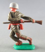 Timpo - WW2 - Américains - 1ère série - Chargeant bayonette jambes avançantes