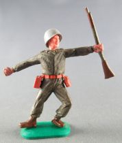 Timpo - WW2 - Americans - 1st series - Throwing grenade standing leaning to the left legs