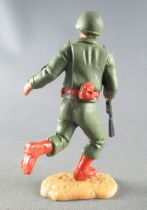 Timpo - WW2 - Americans - 2nd series - Arm raised (rifle) running legs