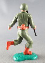 Timpo - WW2 - Americans - 2nd series - Both arms down (rifle) running legs