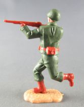 Timpo - WW2 - Americans - 2nd series - Firing rifle running legs