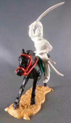 Timpo Action Packs! Ref 4101 - Waterloo - Français Cavalier Chargeant Chevaux Legers A76542