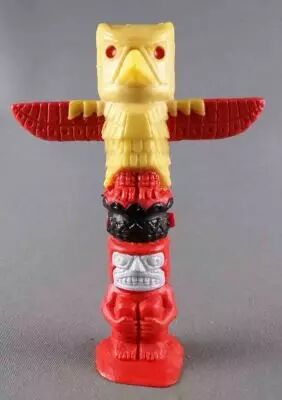 Timpo Indiens 2�me s�rie Accessoire Totem (r�f 1002) 2
