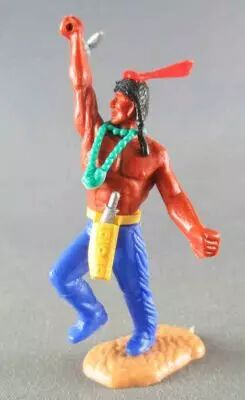 Timpo Indiens 3ème série (tête 3 pièces - ceinture pagne) piéton