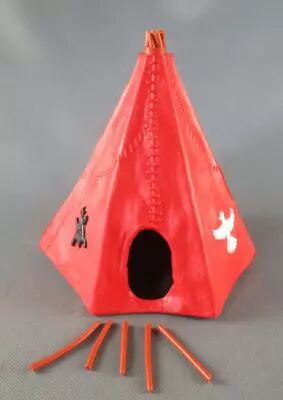 Timpo Indiens Accessoire Tippi Tente Rouge (r�f 1005)
