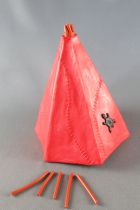 Timpo Indiens Accessoire Tippi Tente Rouge (réf 1005)