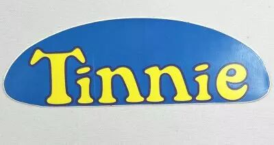 Tinnie - Promotional Sticker 1982