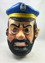 Tintin  - César Soft Latex Face Mask - Captain Haddock