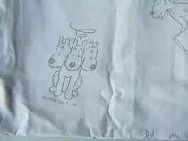 Tintin -  Herge Excl TL 1991 - Shoulder Bag Printed Fabric 45x30cm King Ottokar\'s Sceptre Coat of Arms